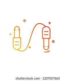 Media icon design vector 