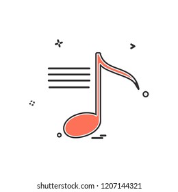 Media icon design vector