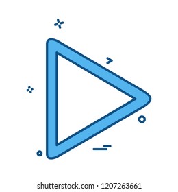 Media icon design vector
