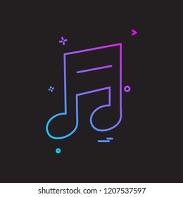 Media icon design vector
