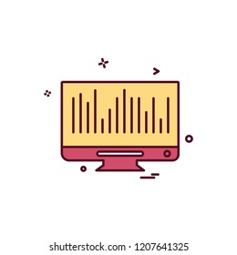 Media icon design vector 