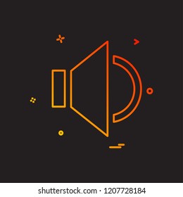 Media icon design vector