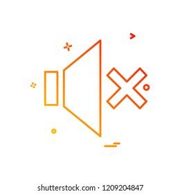 Media icon design vector