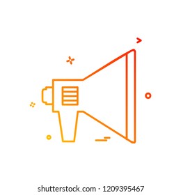 Media icon design vector