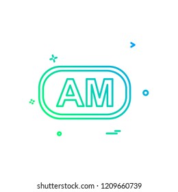 Media icon design vector