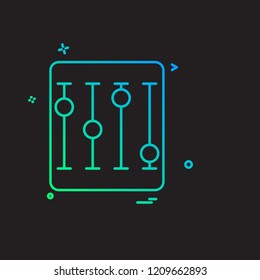 Media icon design vector 
