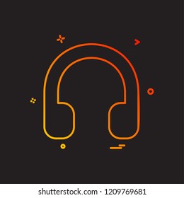 Media icon design vector