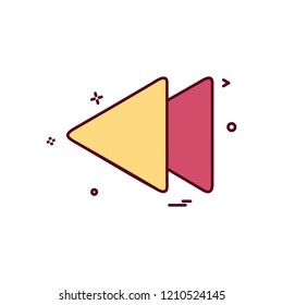 Media icon design vector