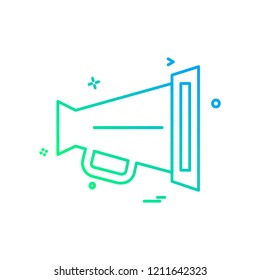 Media icon design vector