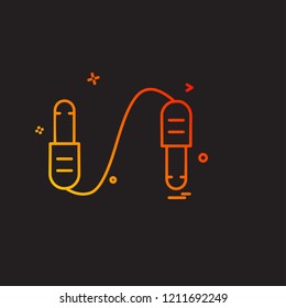 Media icon design vector 