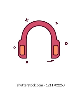 Media icon design vector