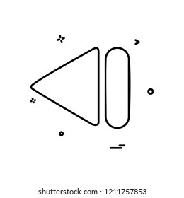Media icon design vector