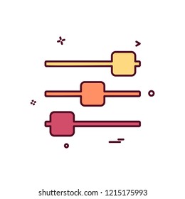 Media icon design vector