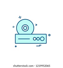 Media icon design vector 