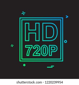 Media icon design vector