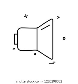 Media icon design vector