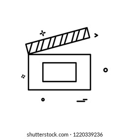 Media icon design vector