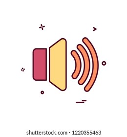 Media icon design vector