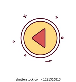 Media icon design vector