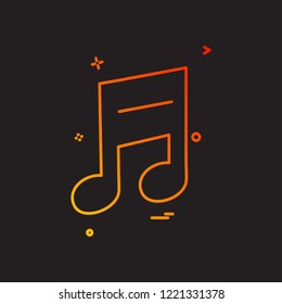 Media icon design vector