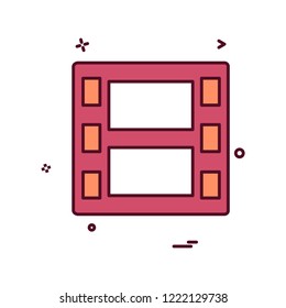 Media icon design vector