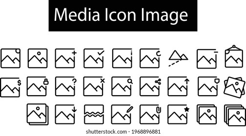 Media Icon Image Files for applications and websites