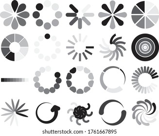 Media Icon Loading for any purposes website mobile app presentation