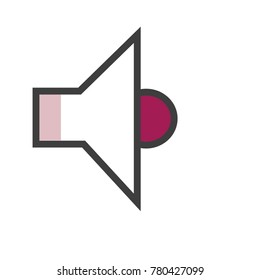 media icon outline 
