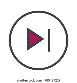 media icon outline 