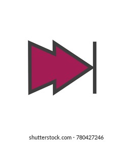 media icon outline 