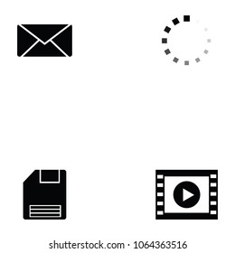 media icon set