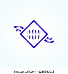 Media icon templates , vector logo technology for business corporate , element , illustration