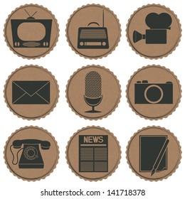 Media icons