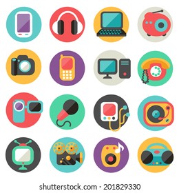 iconos de medios