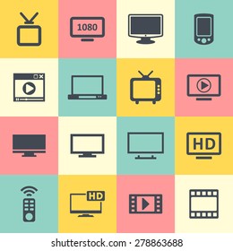 Media icons