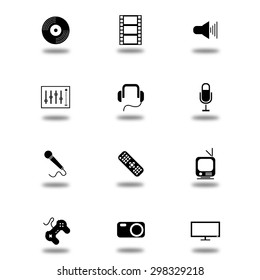 Media icons