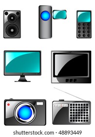 media icons