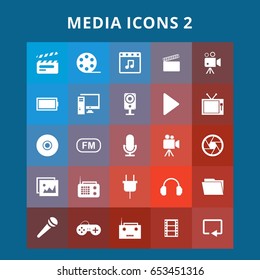 Media Icons