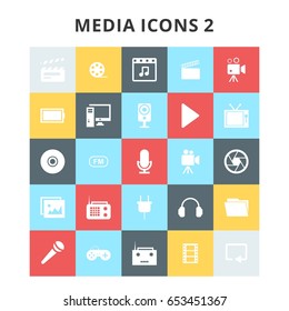 Media Icons