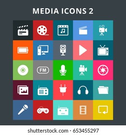 Media Icons