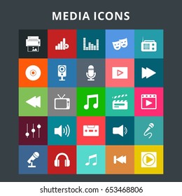 Media Icons