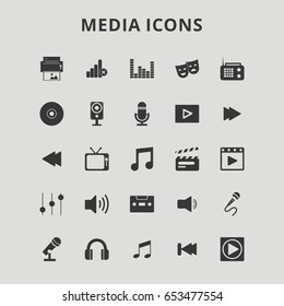 Media Icons