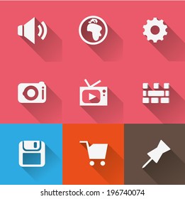 Media icons 3