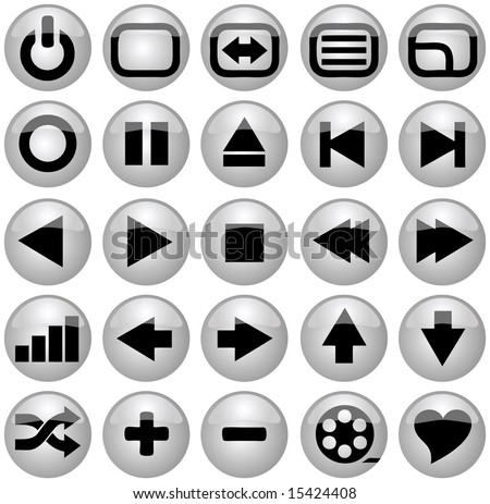 media icons