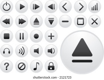 media icons (light verision)