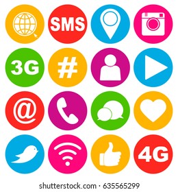 media icons network