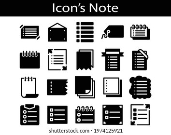 Media icons notes for apps and websites