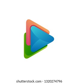 media logo design