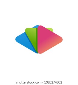 media logo design