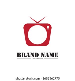 Media Logo Design Network Vector